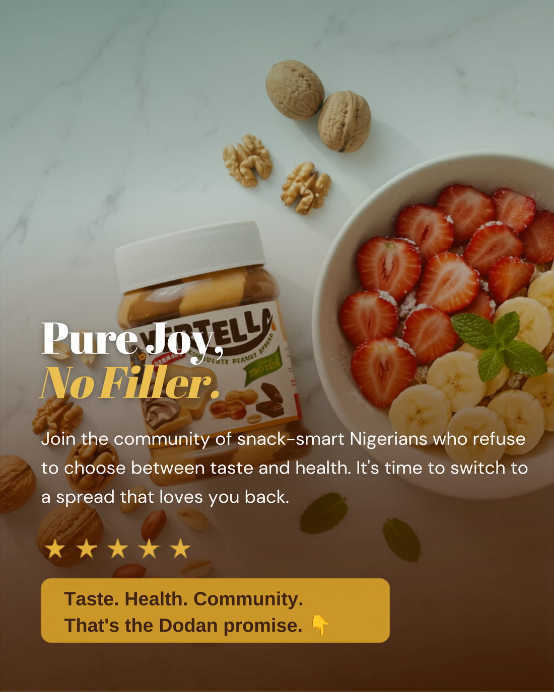 Why Dodan Vertella Chocolate Peanut Spread is Taking Over Nigeria