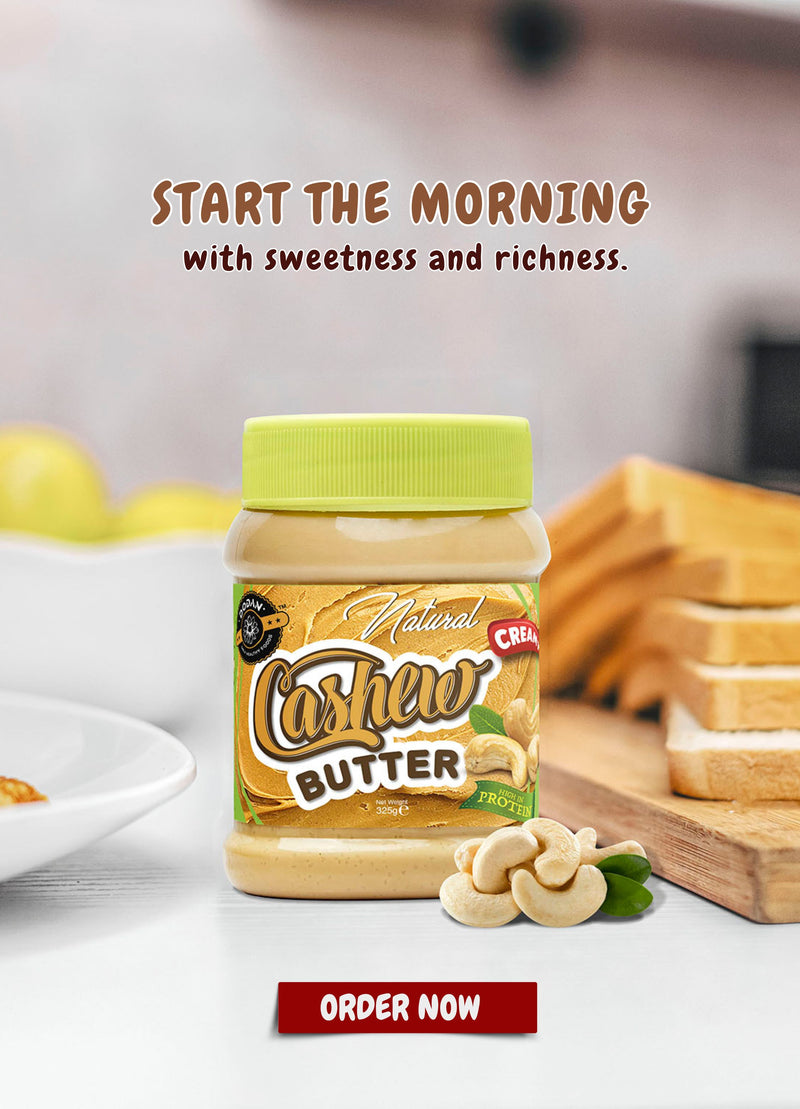 Dodan Dodan Natural Cashew Butter Creamy | 100% Pure Nigerian Cashews (325g ...