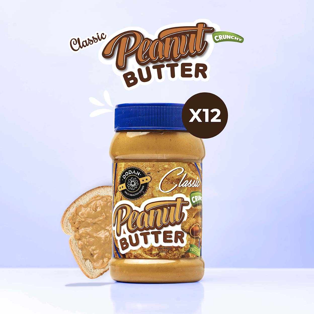 Classic (Sweetened)  Peanut Butter Crunchy - 465g