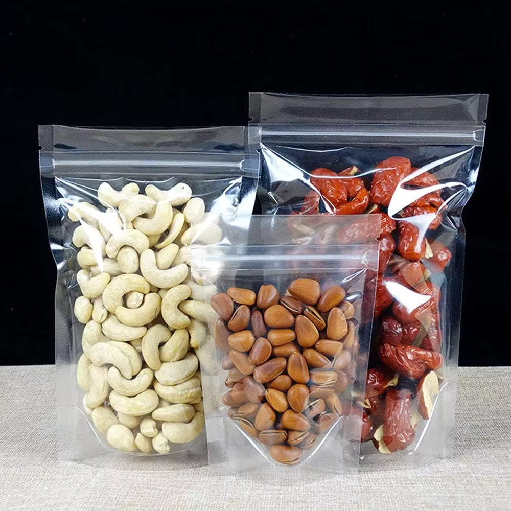Vertex Ziplock Pouch – Clear (50 pcs)